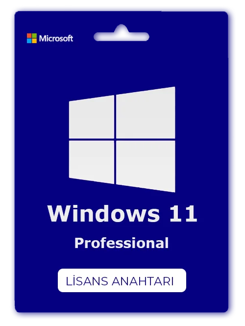 Microsoft Windows 11 Pro Key (Sınırsız)